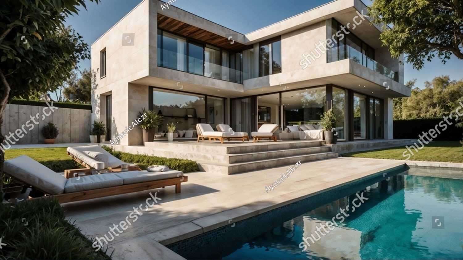 Modern minimalist house